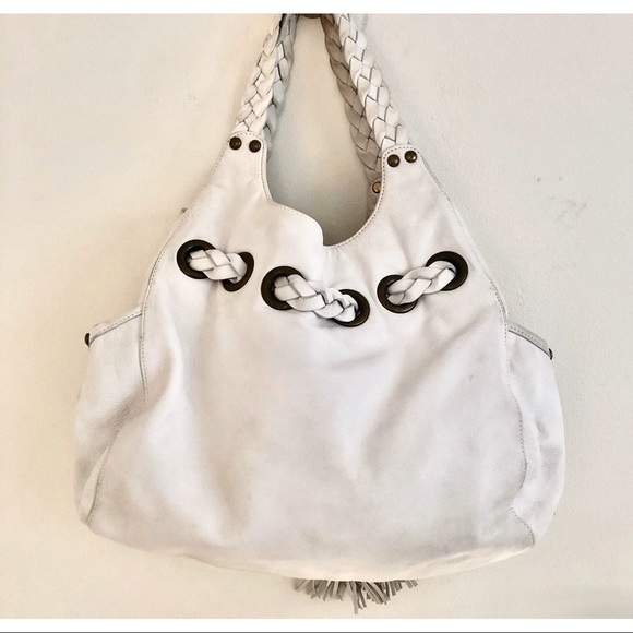 Kooba White Leather Hobo Bag - Picture 6 of 11